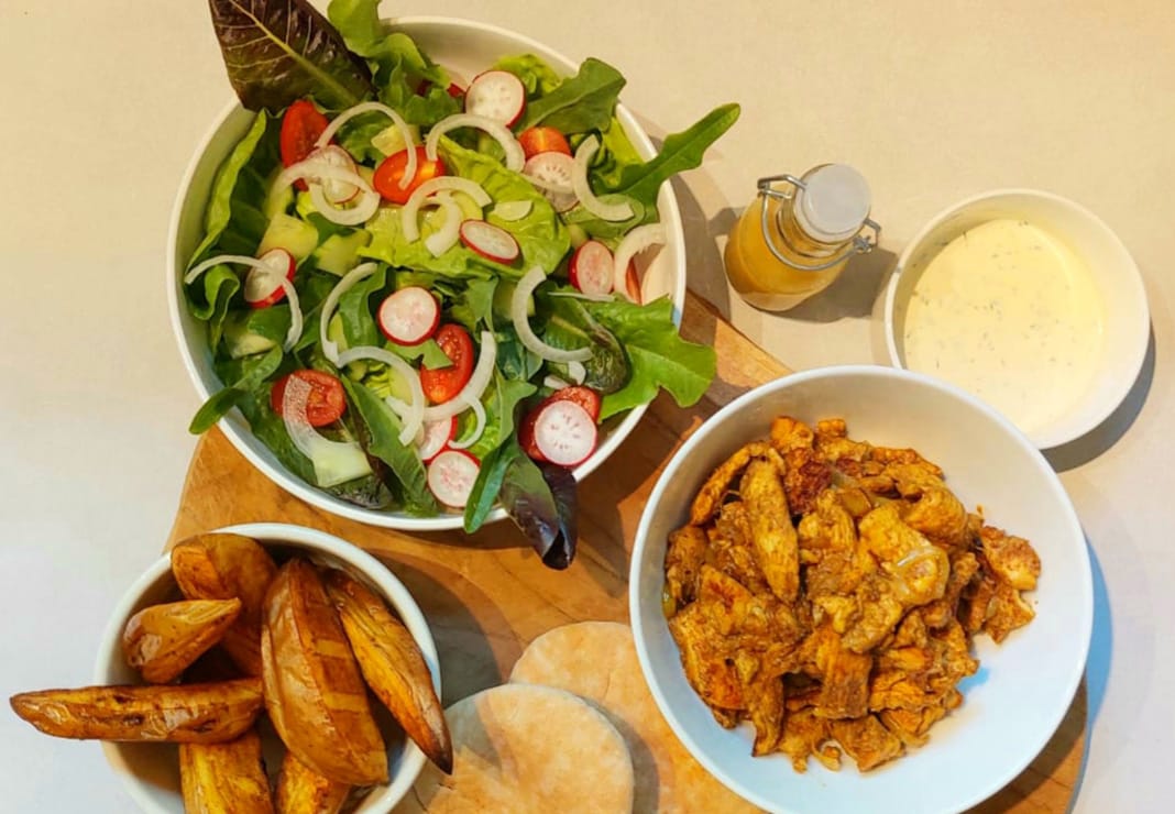 homemade meal
